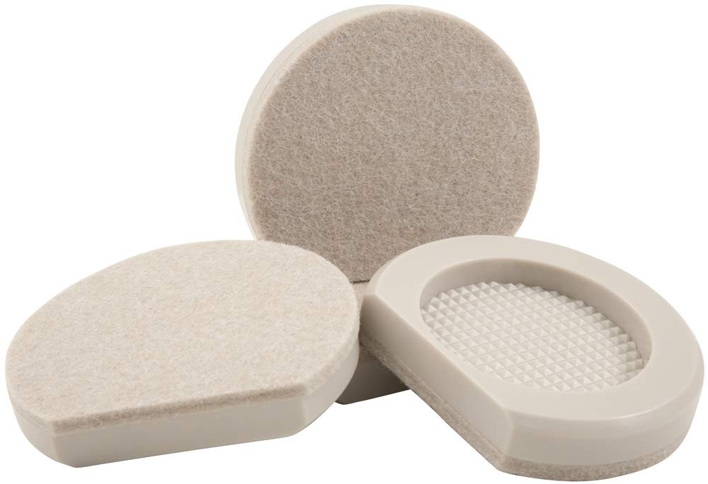 Super Sliders 3″ Heavy Duty Appliance Slider – Cupped Design with Felt Bottom fo