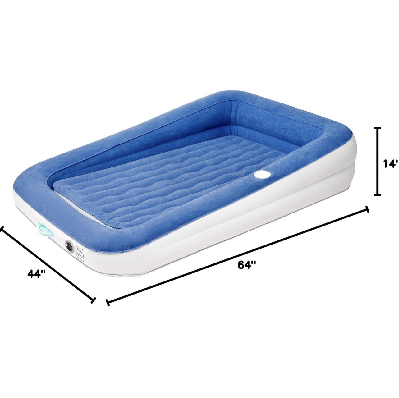 Soundasleep Dream Series Kids Air Mattress with High Speed External Pump