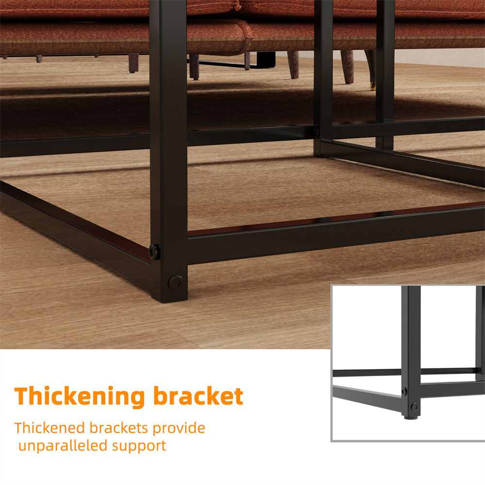 Modern Nesting Coffee Table Sintered Stone-top Stackable Living Room Sofa Tables