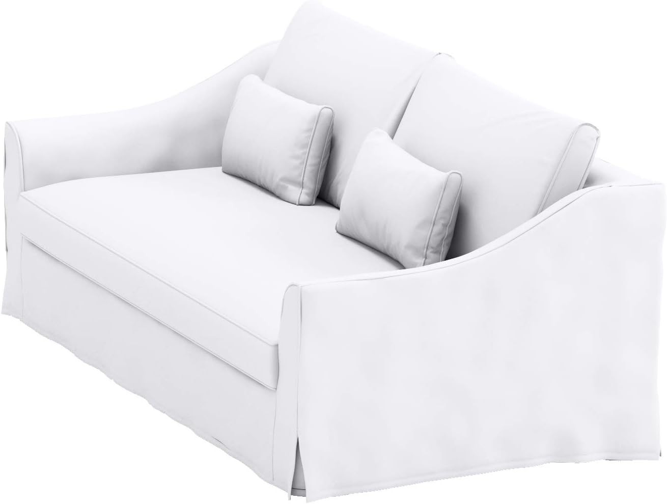 Heavy Cotton Farlov Sofa Cover Width: 86″ Compatible with IKEA Slipcover | Heavy