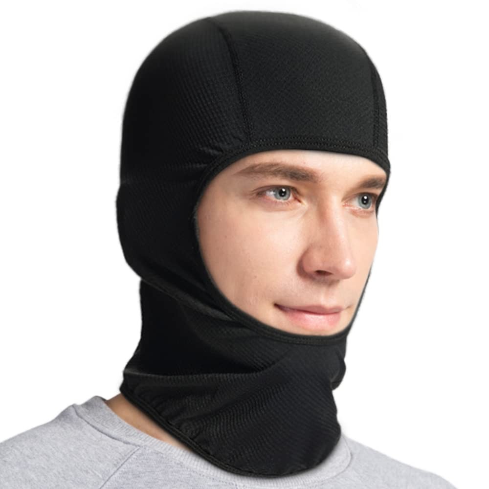 Motorcycle Balaclava for Men Quick Sweat Wicking Helmet Liner for Professiona…