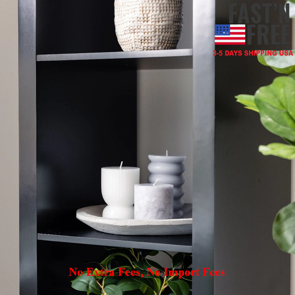 [HOT SALE] Better Homes & Gardens 3 Cube Storage Organizer, Solid Black, NEW USA