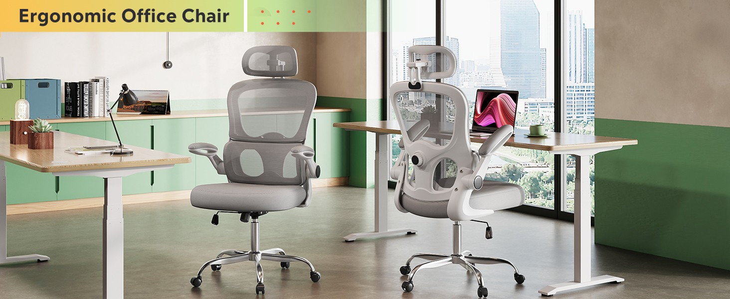 Office Chair Big and Tall Reclining Ergonomic Desk Chair for Long