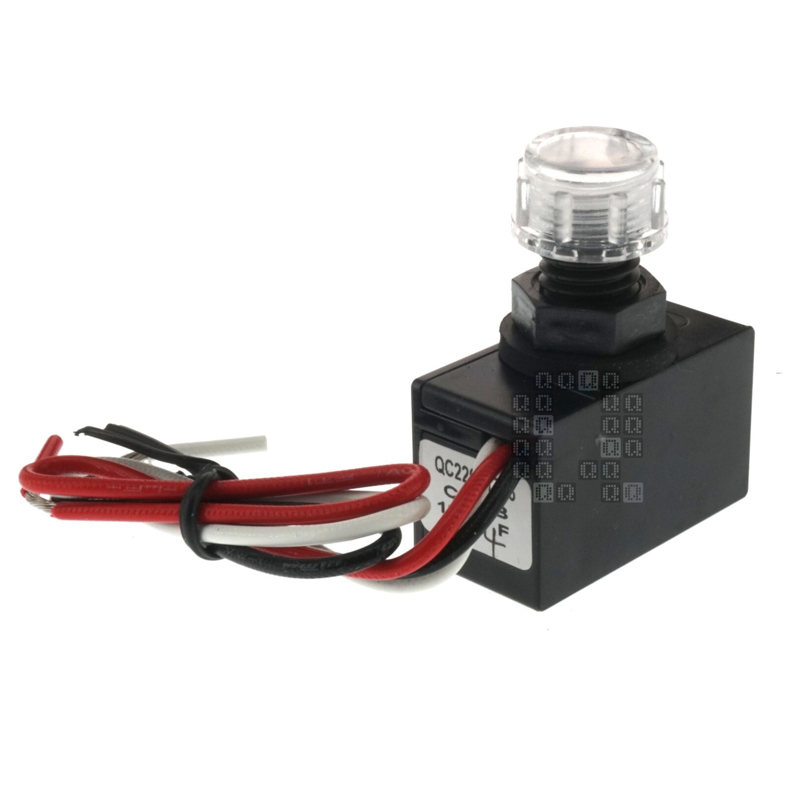 Westek 758M Post Eye Light Control, 120VAC 480W, Black, 7/16″ Hole