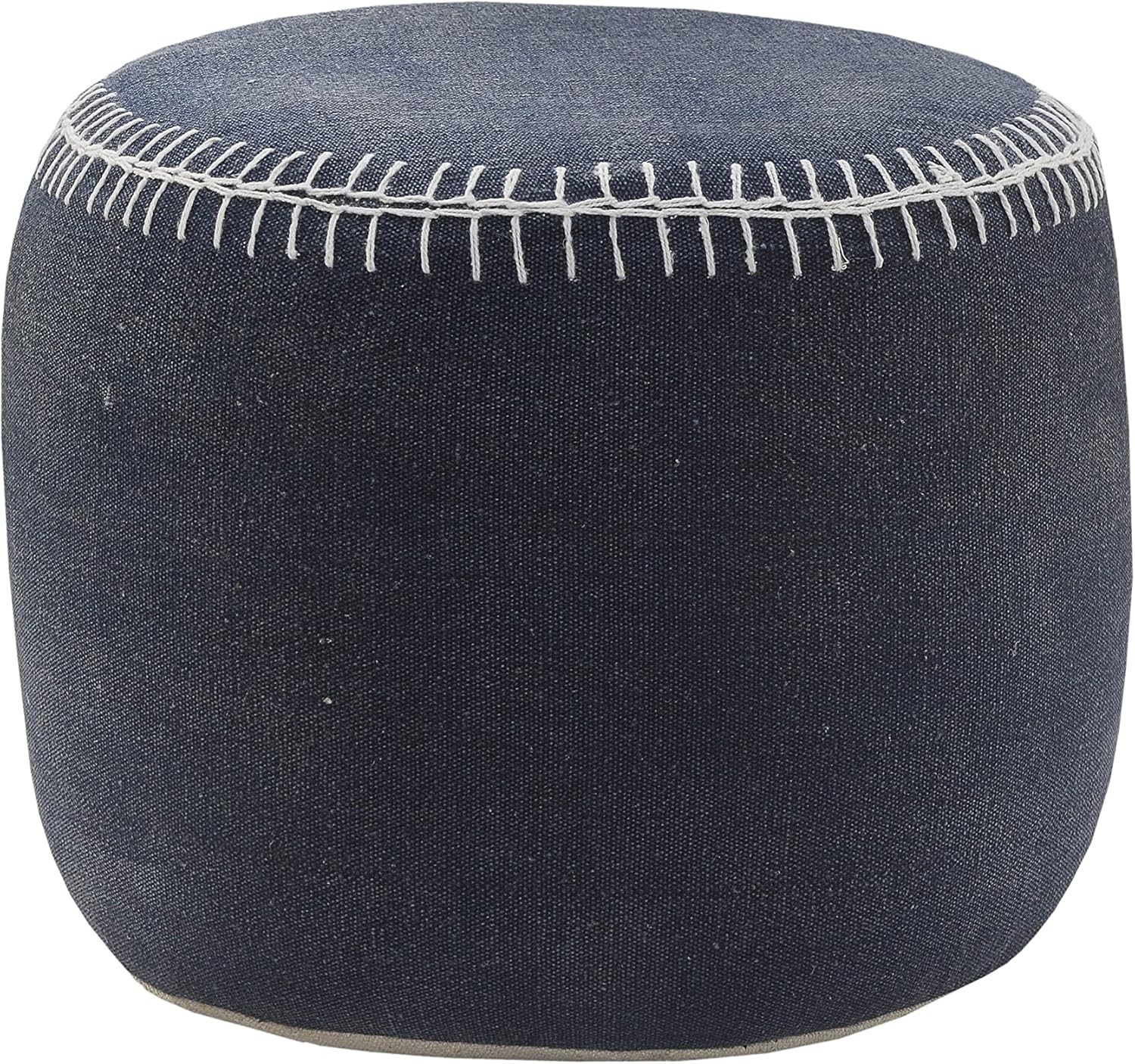 L. R. Resources Inc. LR Home Multicolor Floral Cotton Blend Ottoman Pouf Home