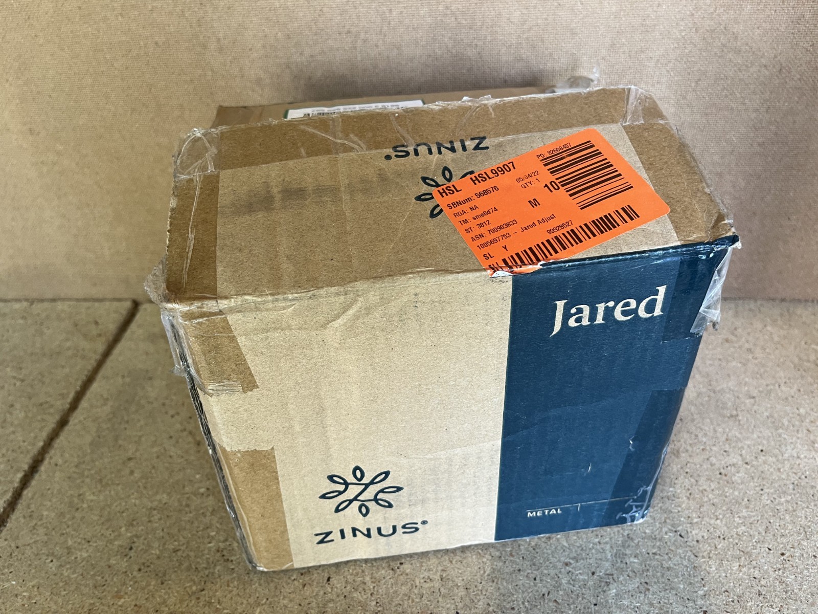 Zinus Jared Adjustable Base Headboard Brackets, Set of 2, Hardware Included C42