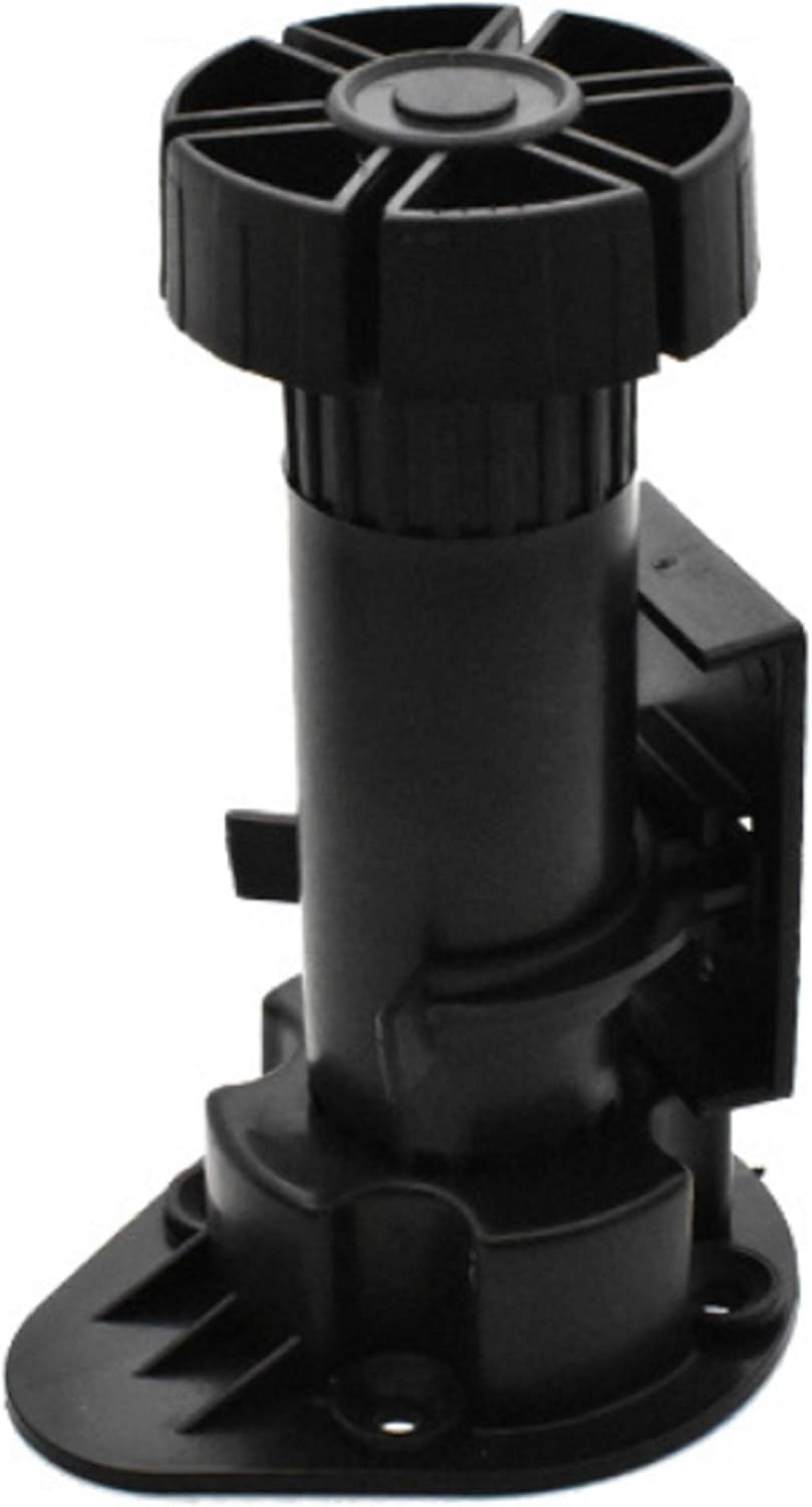 12 Pack Black Cabinet Leveler Legs Adjustable Furniture Legs Adjusts from