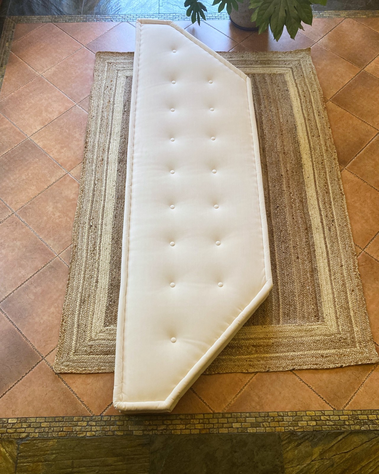 Handmade Cotton Feeling Daybed Cushion French Mattress Custom Pillow Floor Sofa