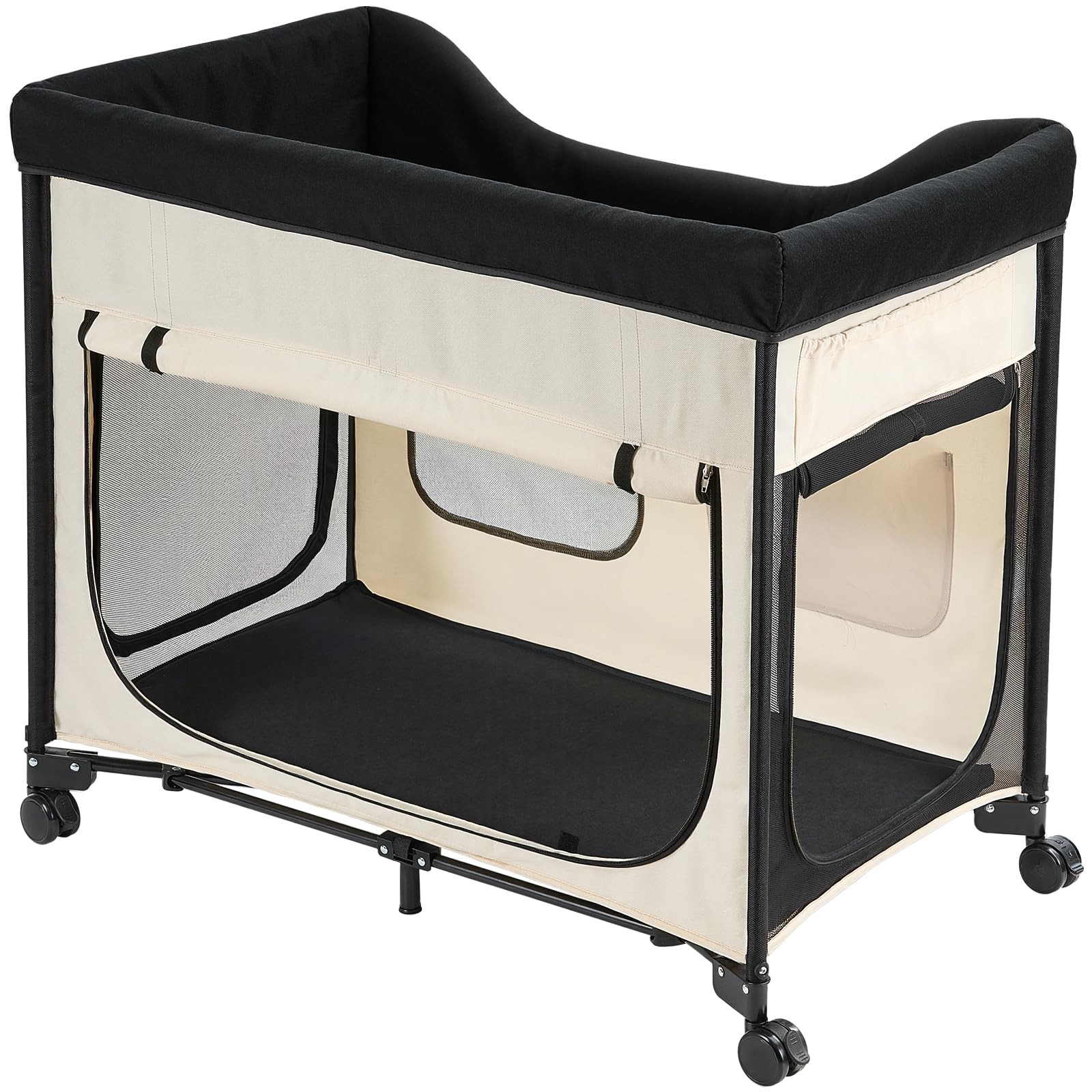 Vevor Bedside Lounge Pet Bed Foldable Bunk Dog Bed 600D Oxford Cloth And Dutch
