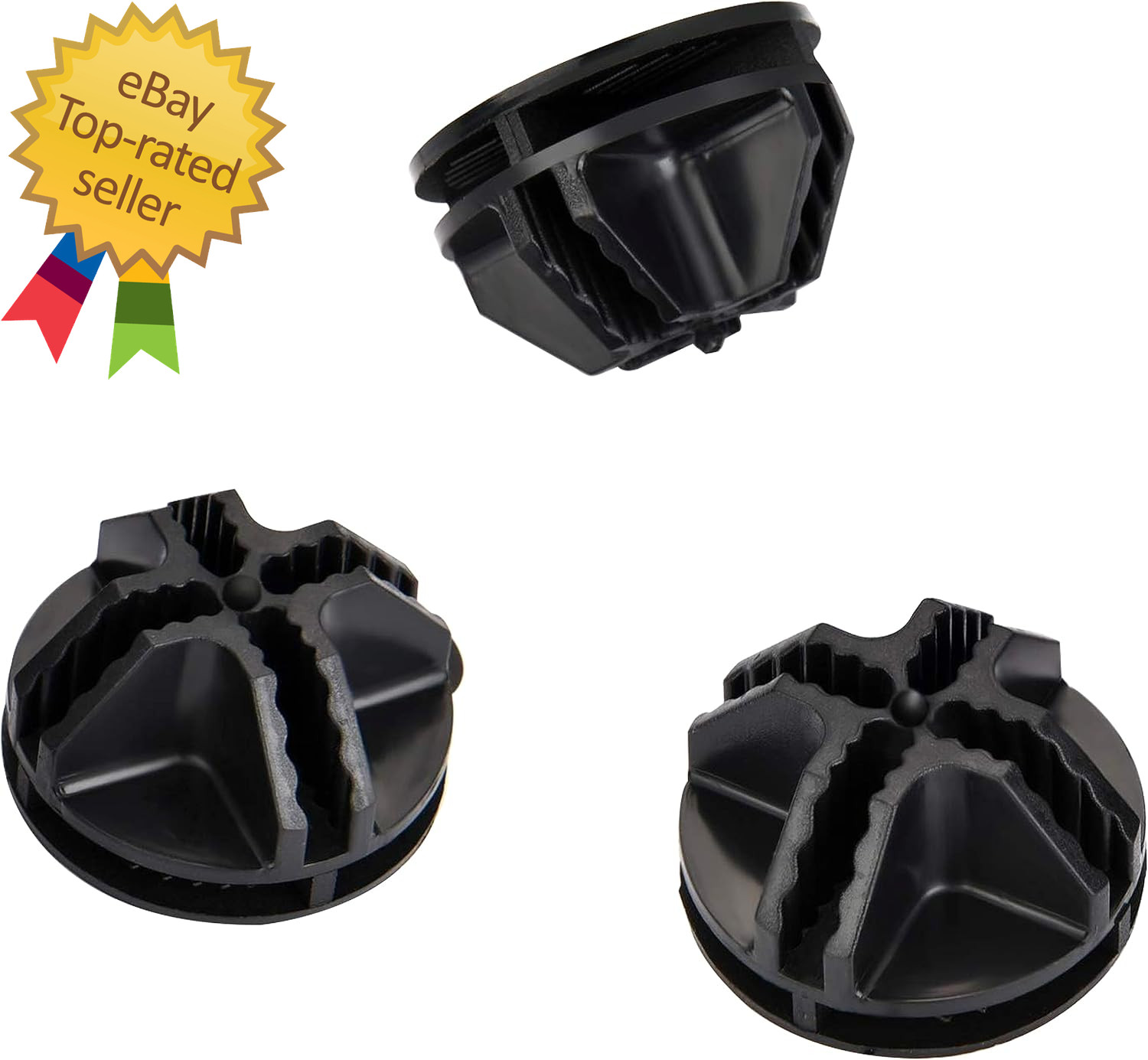Wire Cube Connectors, Plastic Corner Connords for DIY Cube Storage Grid Shelves,