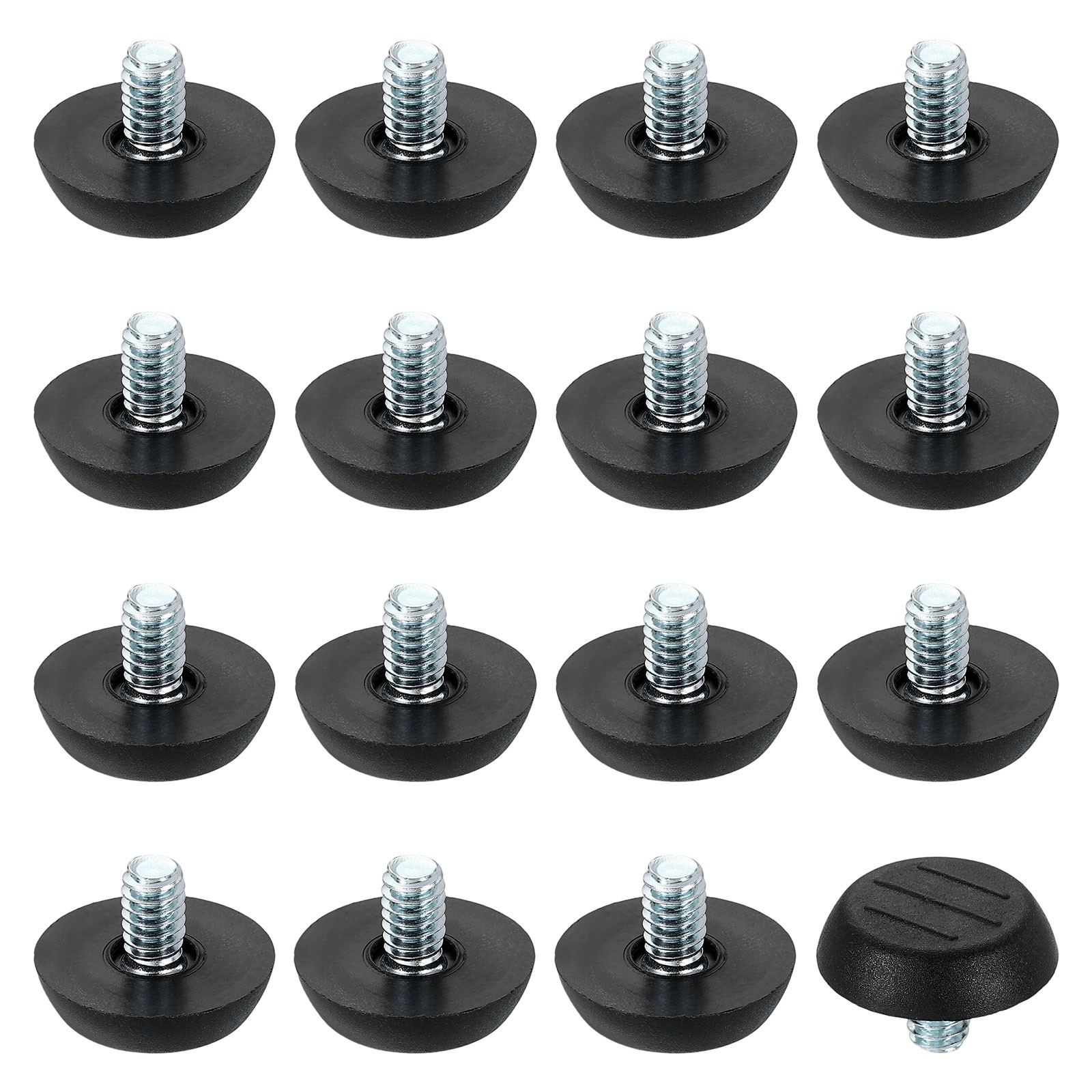 16Pcs Leveling Table Feet Screw on Furniture Glide for Chair