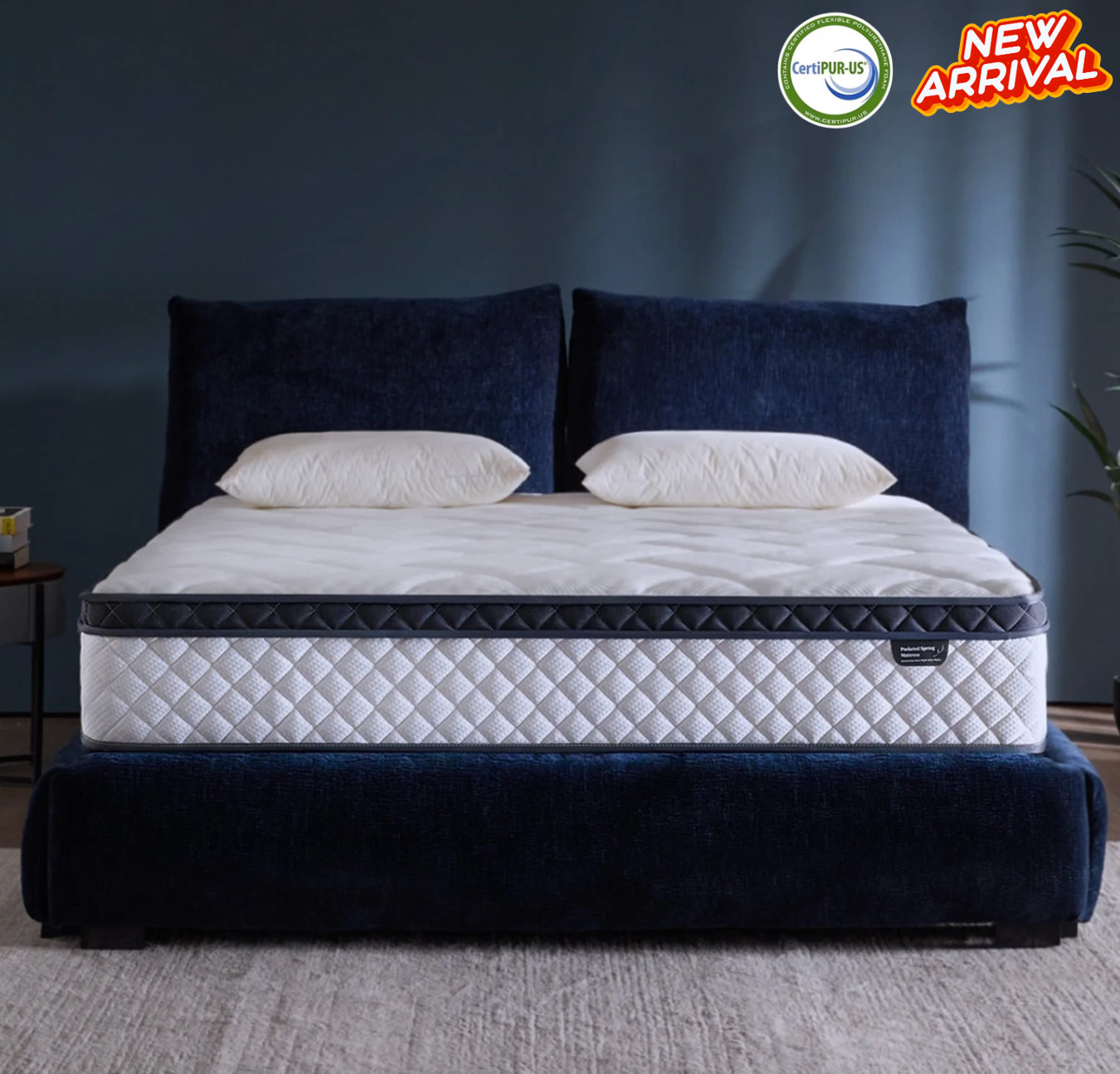 12″ California King Colchon Memory Foam Hibrido Cama Cal King Mattress Hybrid