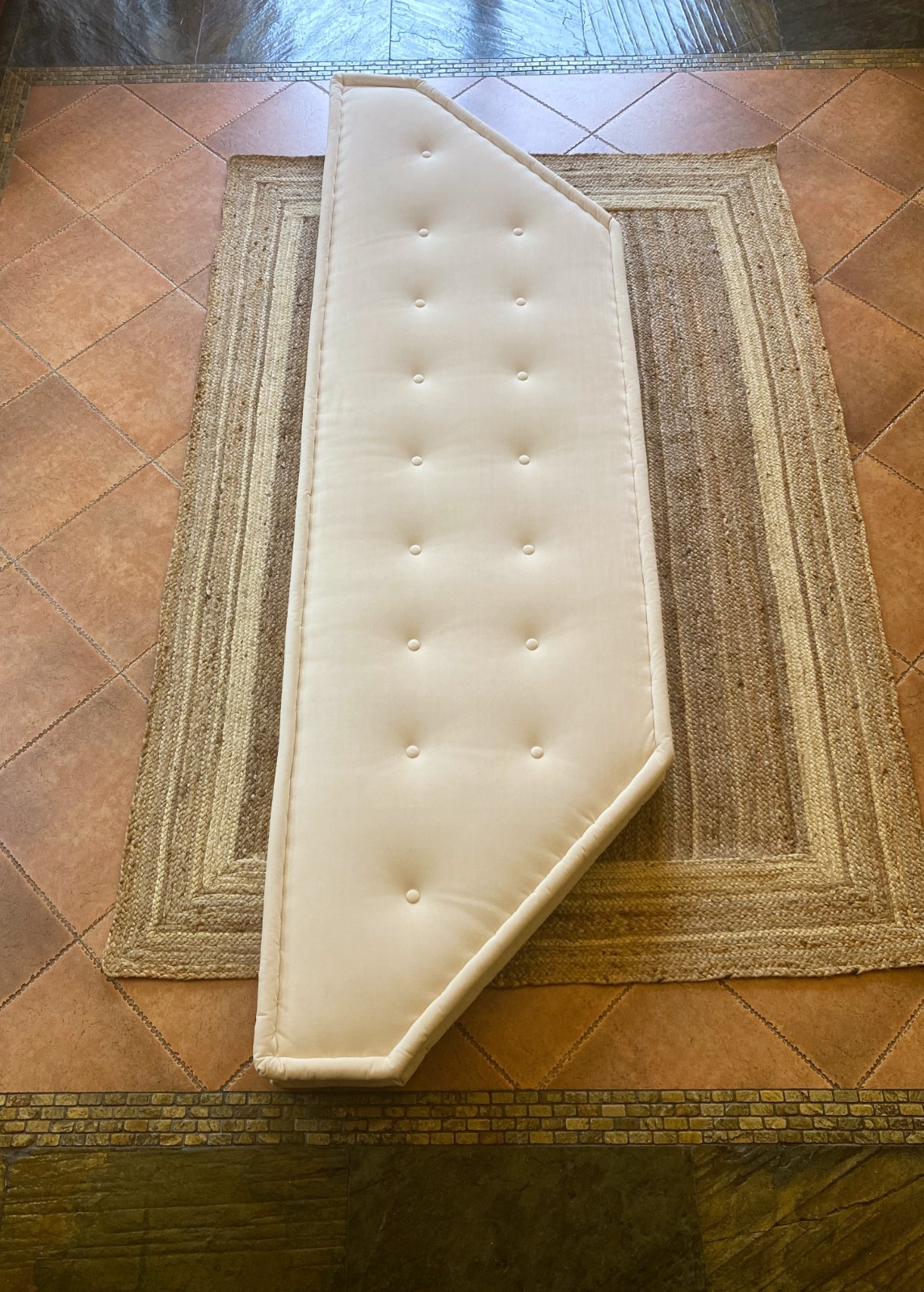 Handmade Cotton Feeling Daybed Cushion French Mattress Custom Pillow Floor Sofa