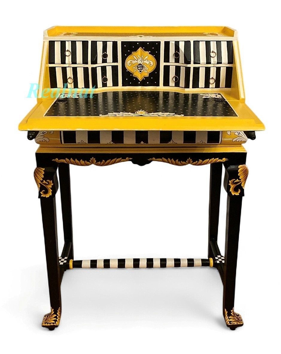 MacKenzie-Childs Worker Bee Writing Desk New