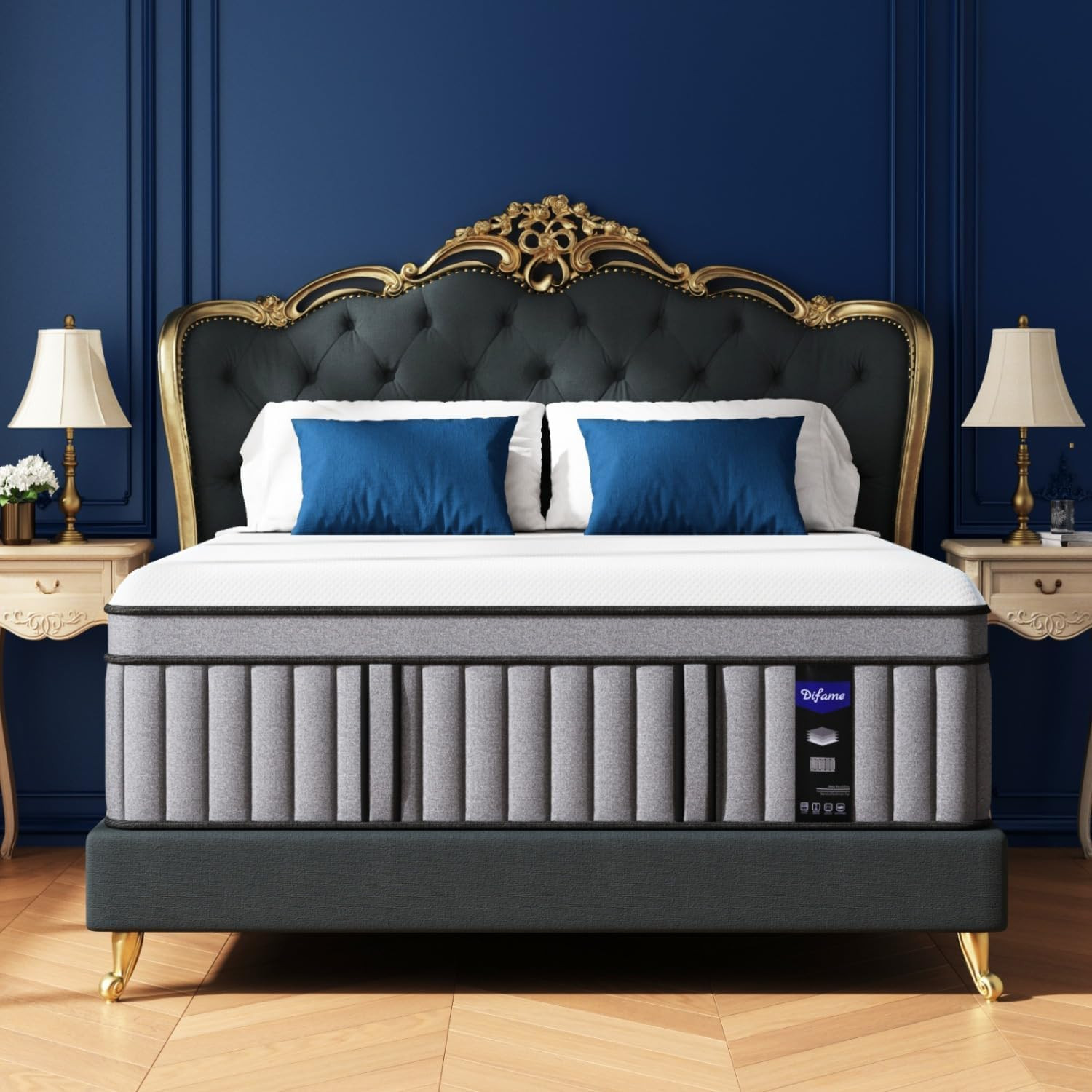 California King Mattress, (2026 Upgraded) Hotel-Level Luxury Medium Firm 14 Inch