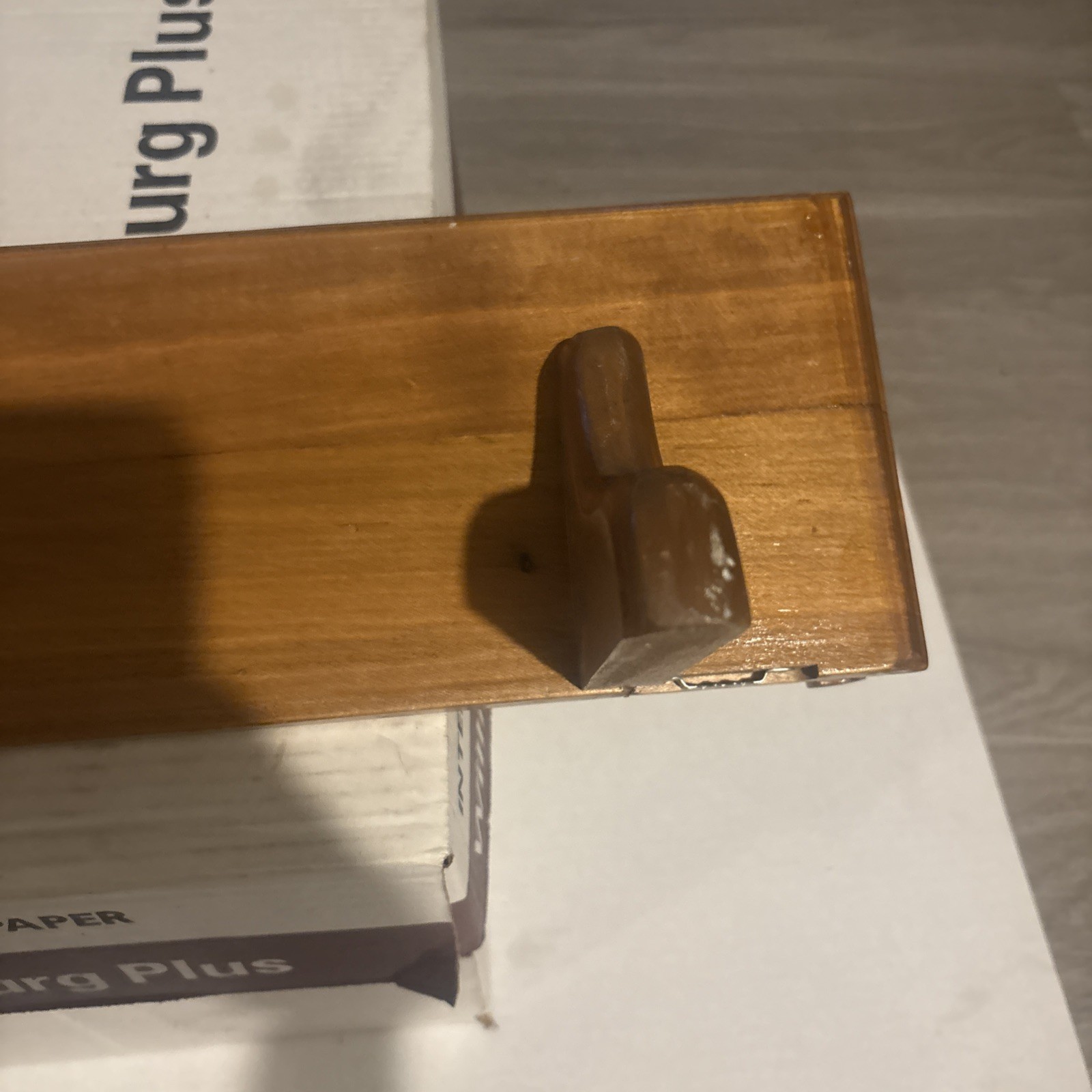vintage wood Wall Shelf 22 1/2 Inches Long