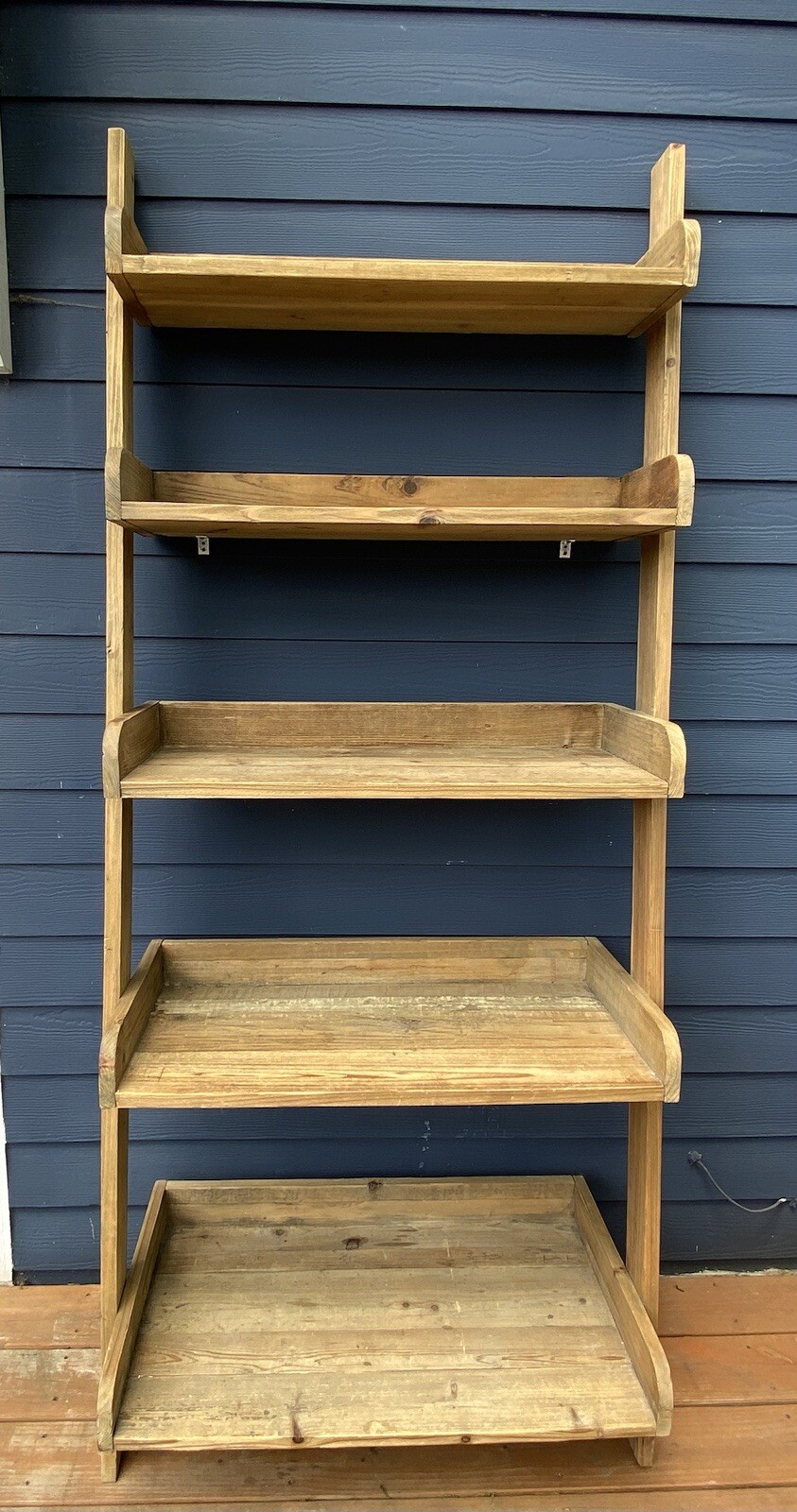 Reclaimed Wood Ladder Shelf – Thailand 