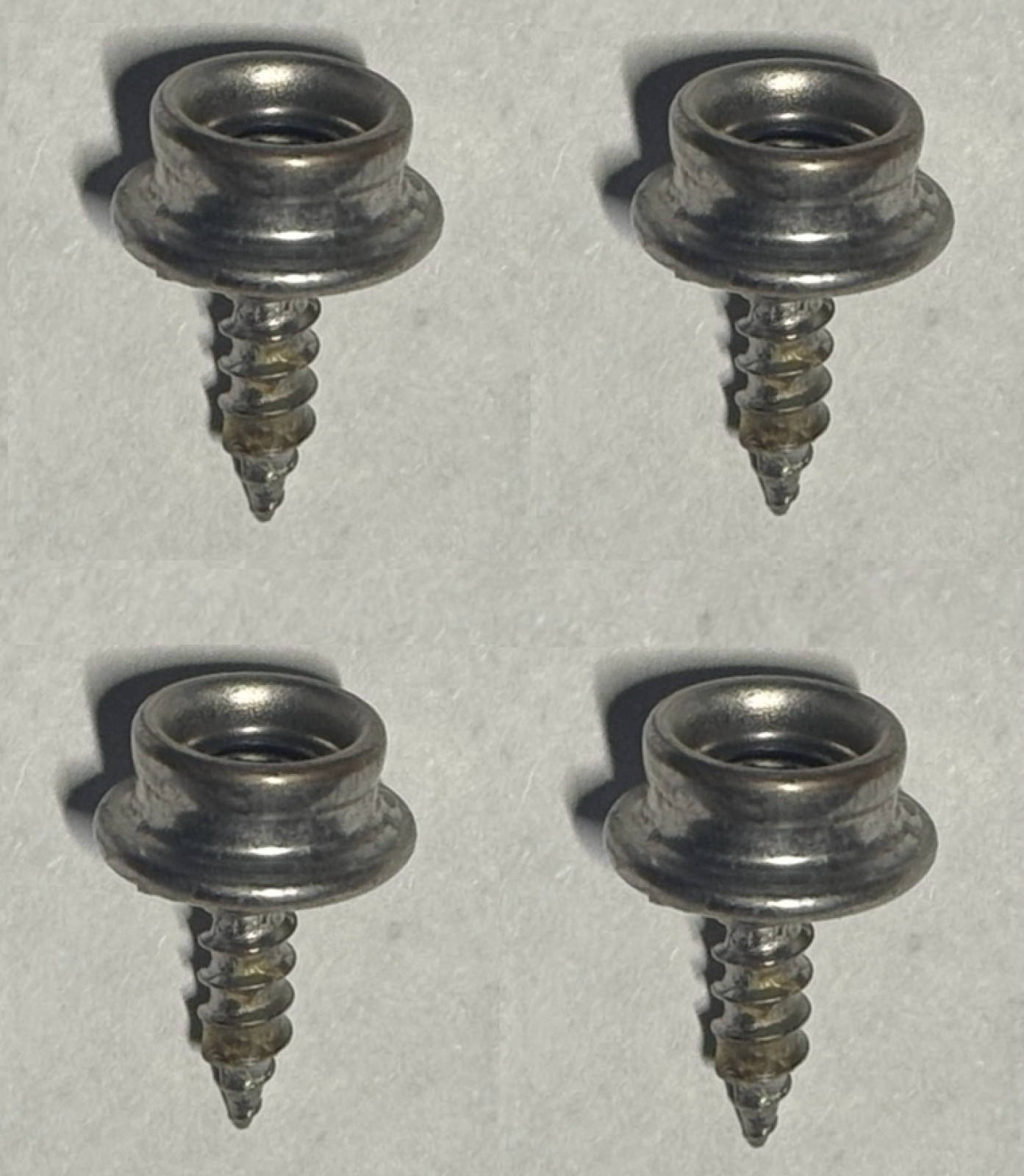 4x IKEA Screw Snap-ons Female STEEL PART # 114588