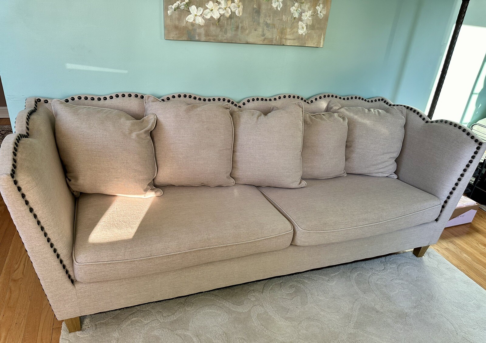 Beautiful Linen Sofa