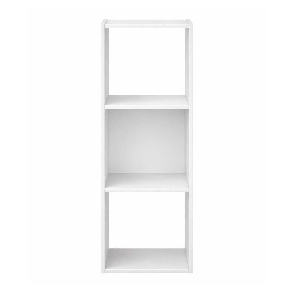 3 Cube Storage Organizer, White