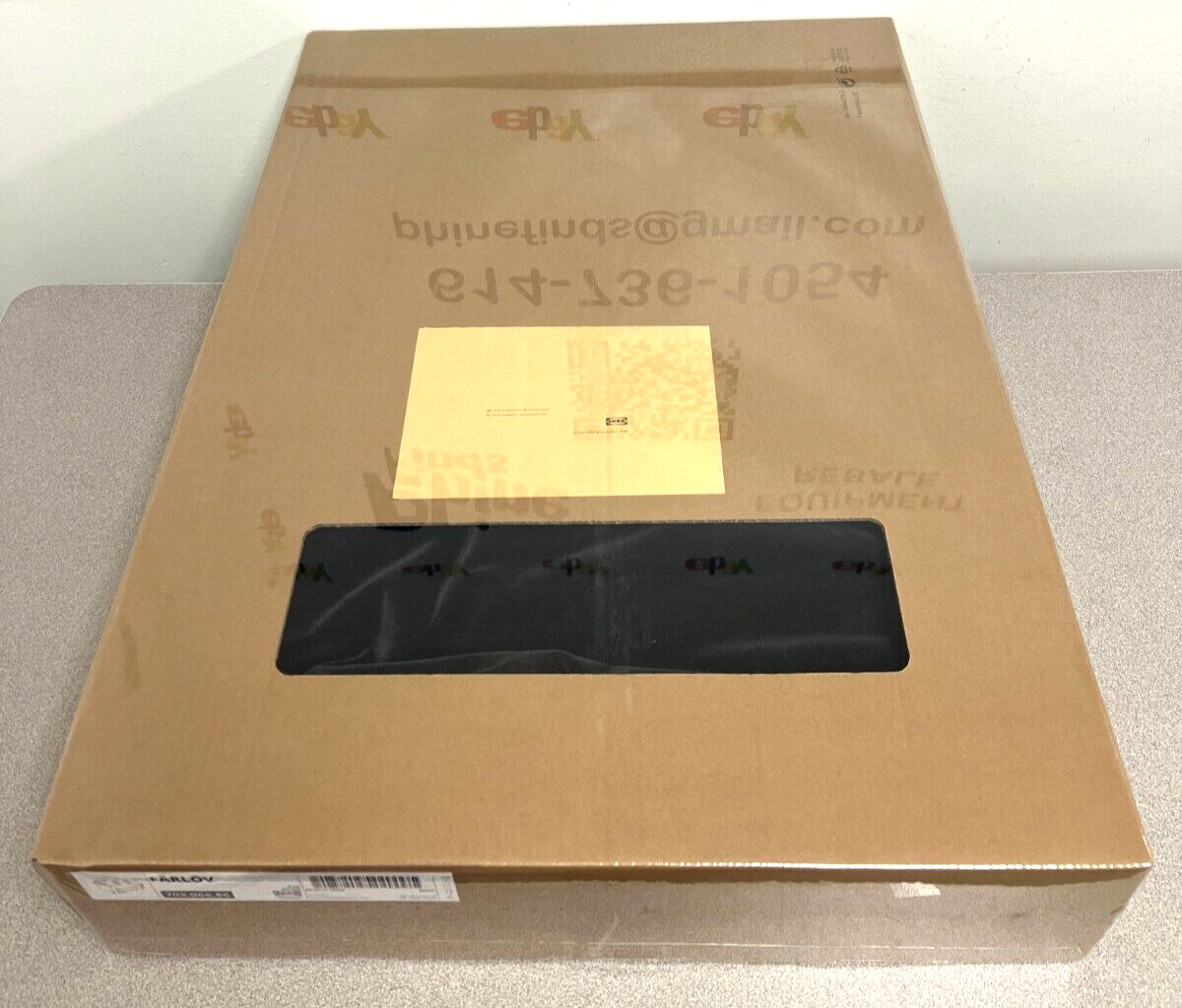 NEW Ikea FARLOV Loveseat Cover Slipcover Djuparp Dark Gray 703.066.86