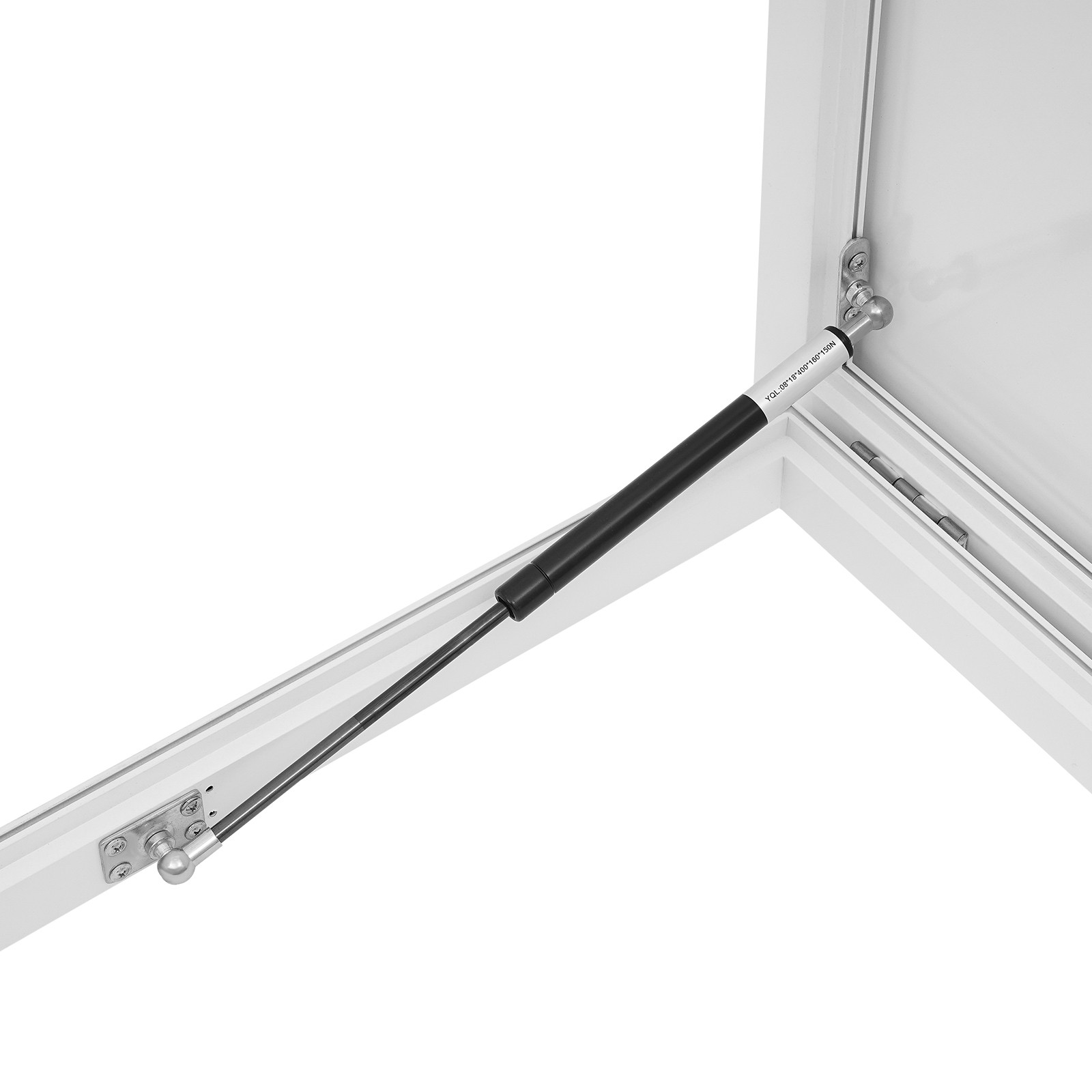 Modern White Aluminum Alloy Roof Hatch with Secure Opening Design