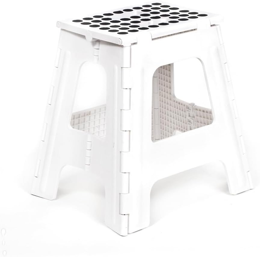 Rhino Foldable Step Stool – Holds Adults up to 300 Lbs Best for Kitchen