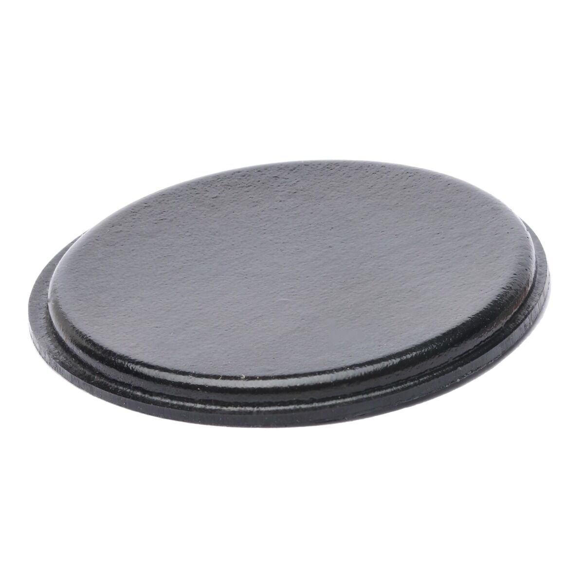 Rok Hardware 1-7/32″ (31mm) Round Bumpers for Glass Table Top, Furniture, Black