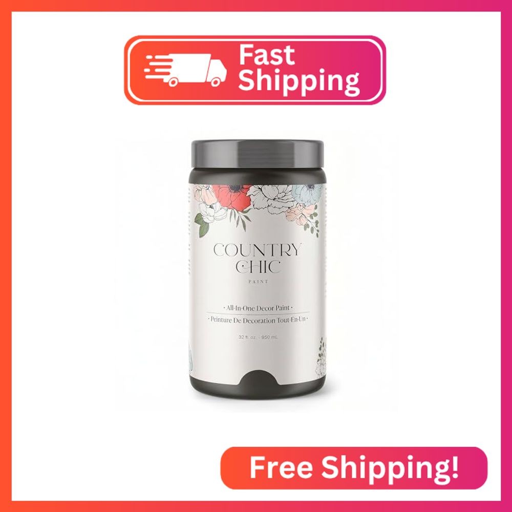 Country Chic All-in-One Chalk Paint for Furniture, Cabinets, Home Decor, Eco-Fri