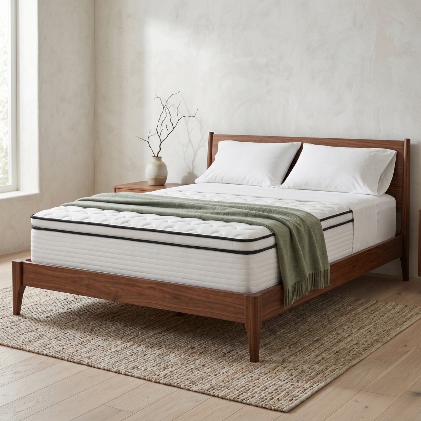 Innerspring Medium-Firm Mattress, CertiPUR-US Certified, Mattress in Box
