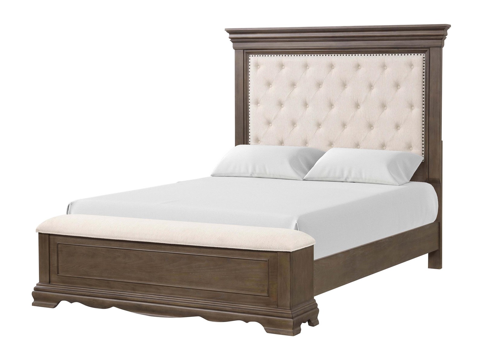 Glory Furniture Stirling G08300A-FB Full Bed Brown with Gray undertones