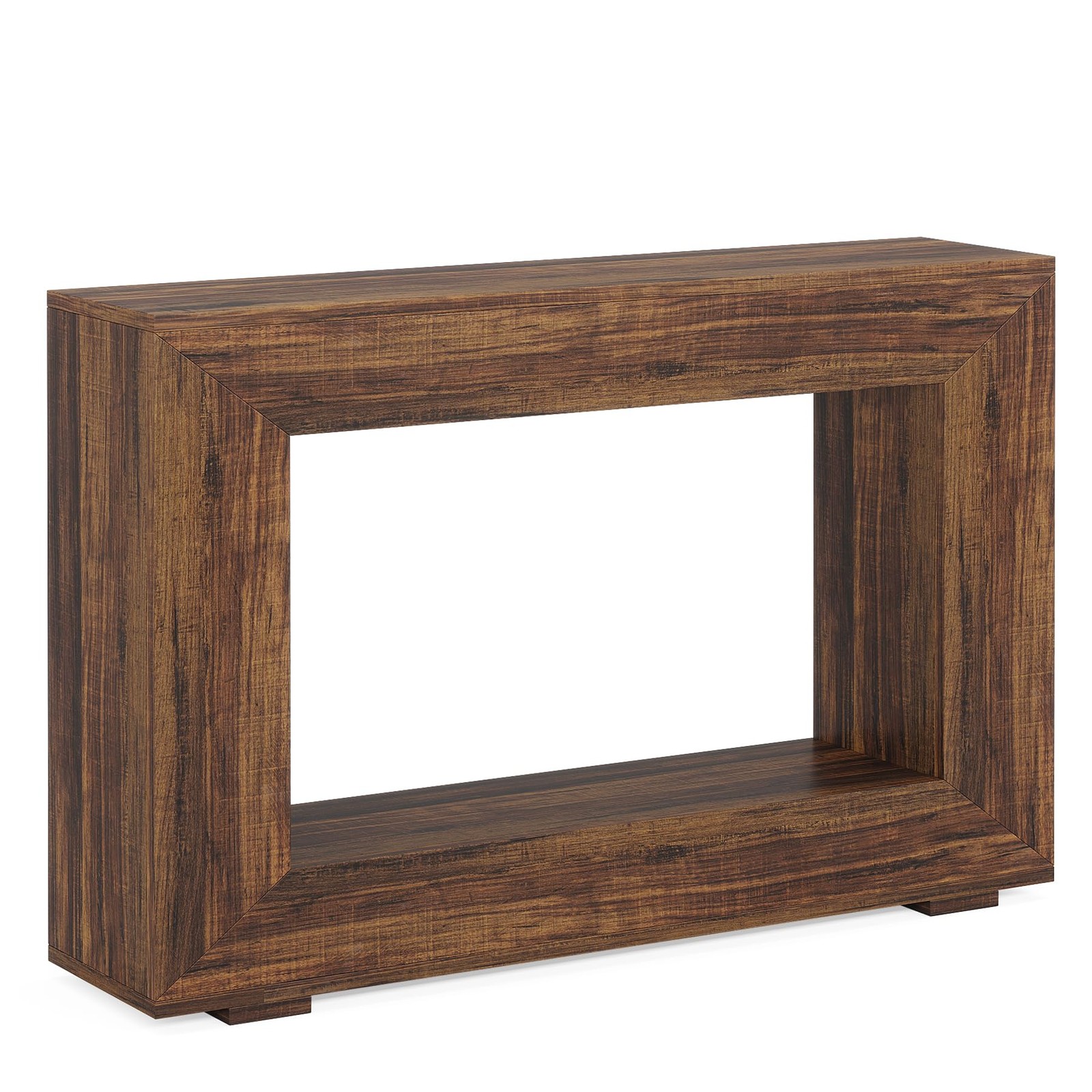 Tribesigns Farmhouse 47.2 inches x 11.8 x 33.9 inches, Rustic Brown