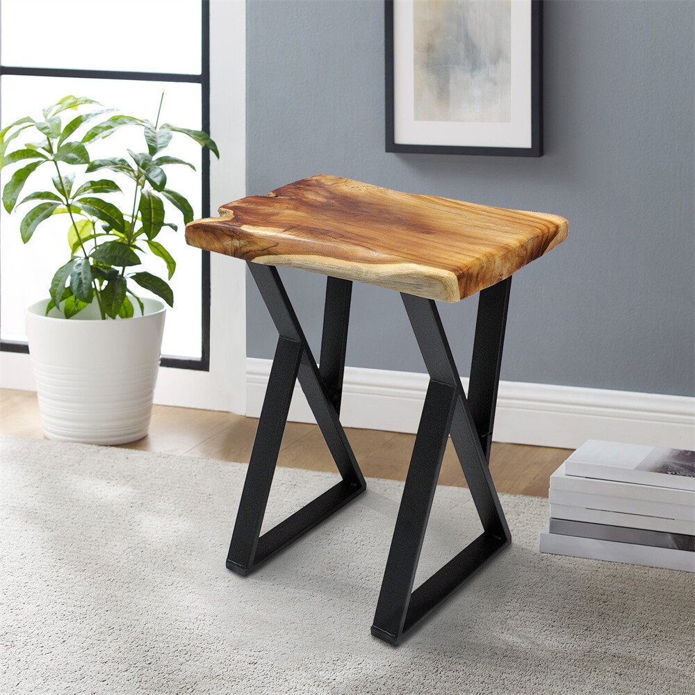 Z Type Iron Furniture Table Legs 16″-32″ Heavy Duty Black Metal Legs Industrial
