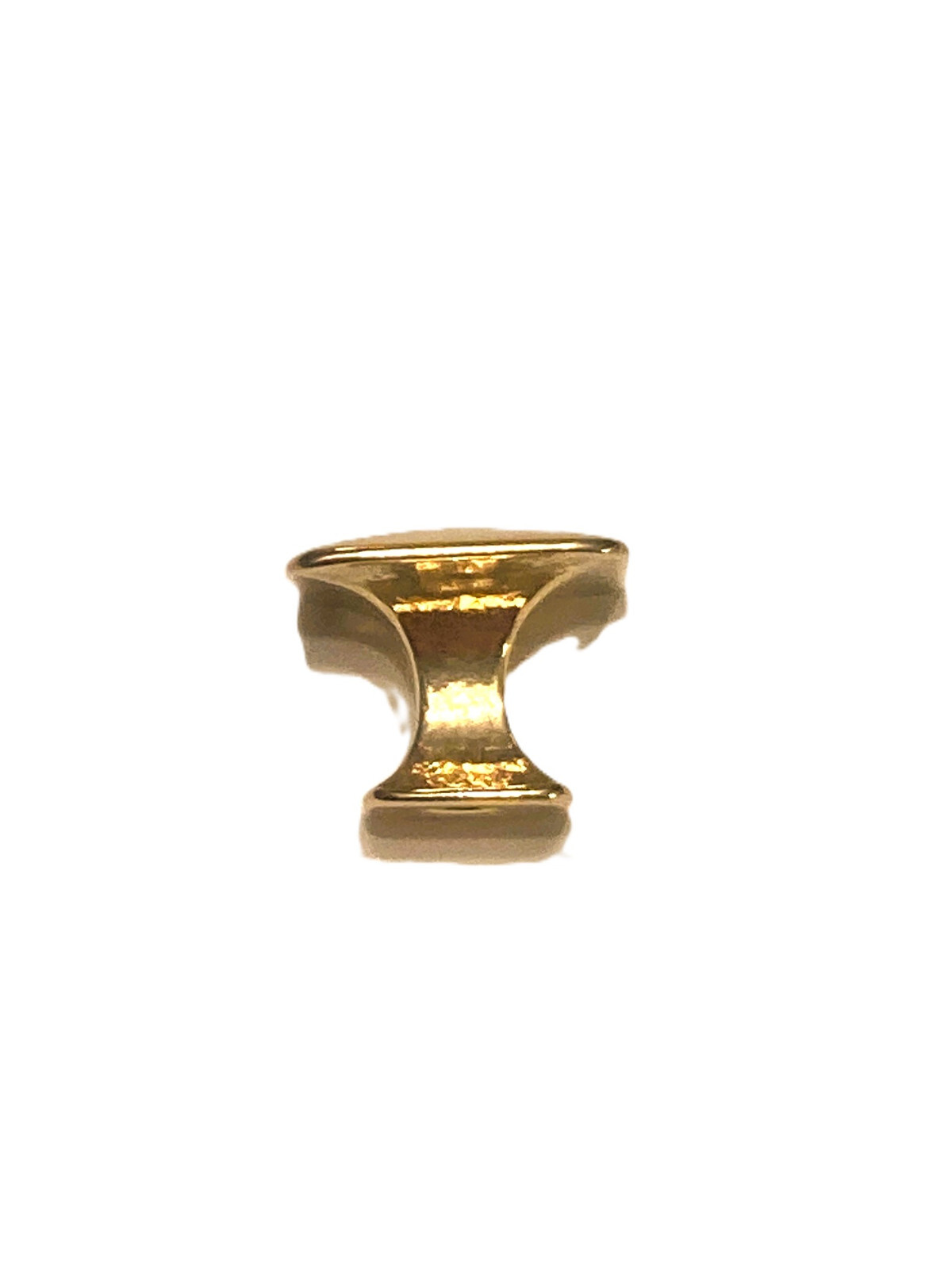 Mission Style Square Square Pyramid Cast Brass Knob pull rustic antique