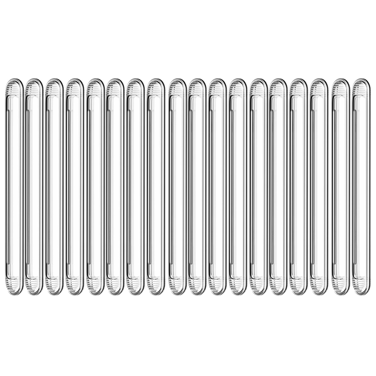 Clear Furniture Bumpers 18-Pack – Adhesive Silicone Rubber Pads for Chairs, Cabi