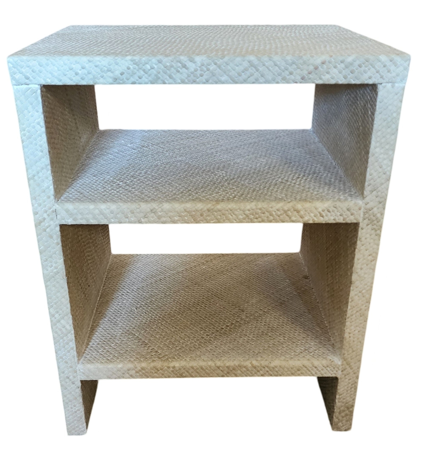 Threshold Accent Table – White | Sleek and Modern Design