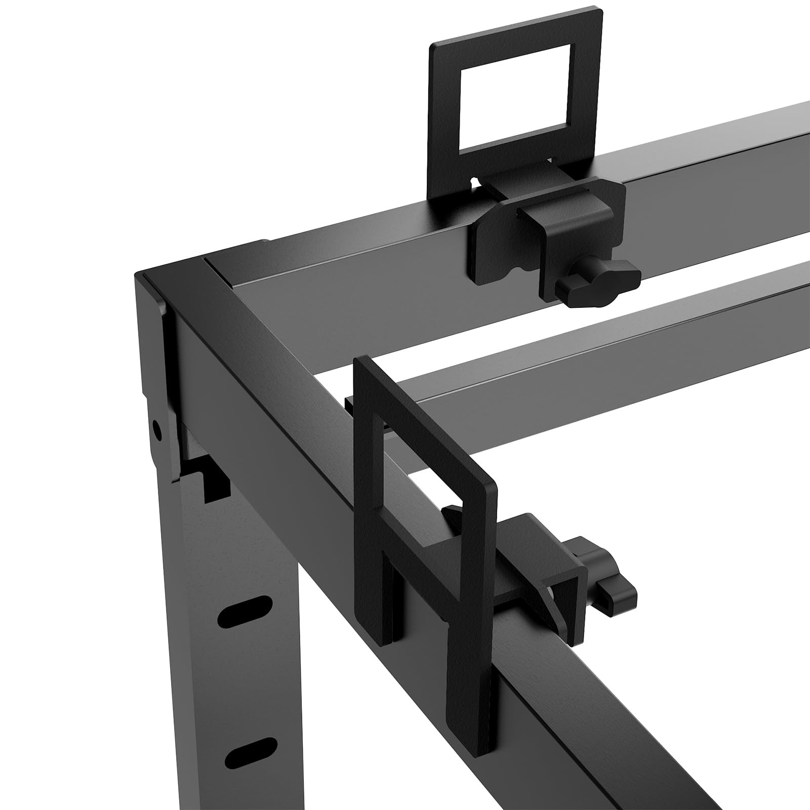 Mattress Holder for Metal Bed Frame Extra Thick Slide Thick, Black