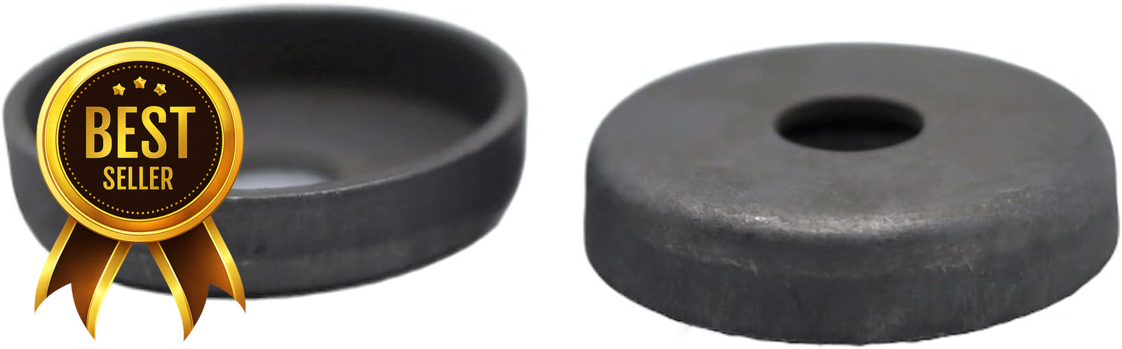 32 Pack 1.5 Inch Steel Weld On Cups Feet Metal Wrought Iron Patio Chair Leg Caps