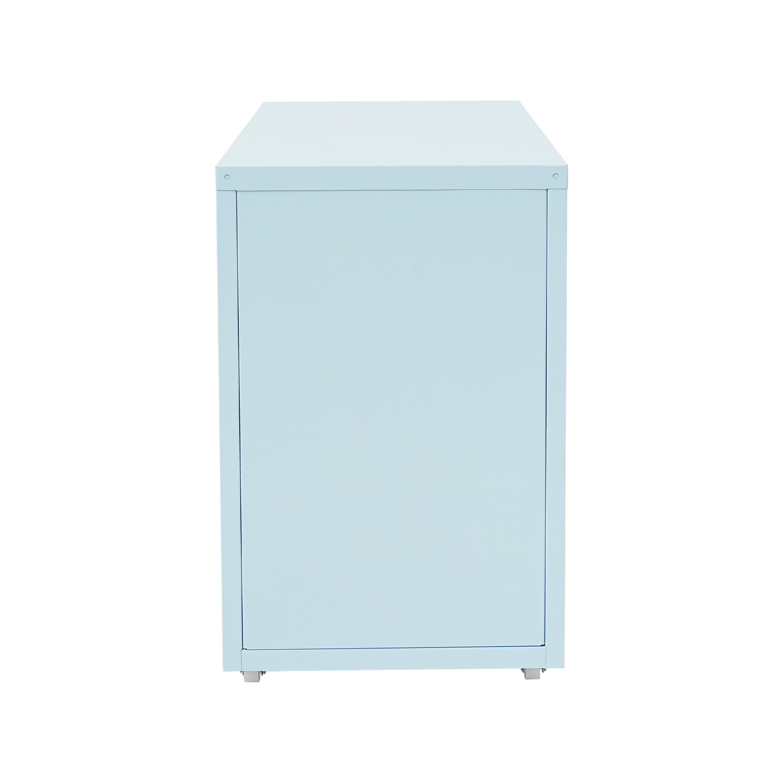 Rolling 3 Drawers File Cabinet Home Offcie Lockable Storage Cabinet with Wheels