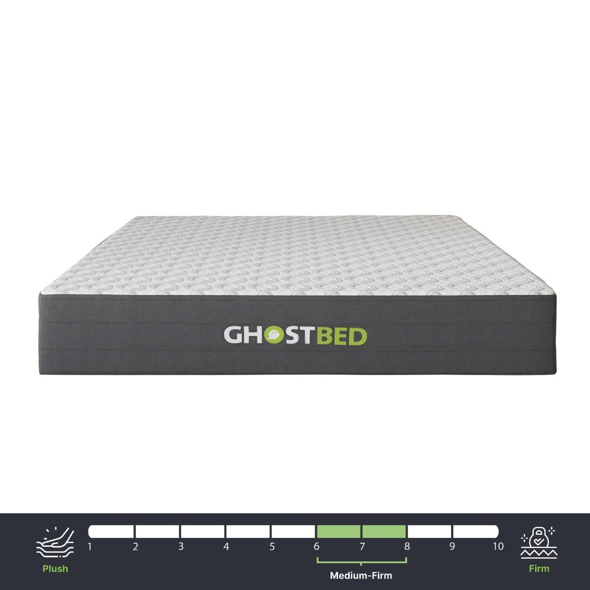 GhostBed Essential Queen Gel Memory Foam Mattress 11ESFM50 GhostBed 11ESFM50