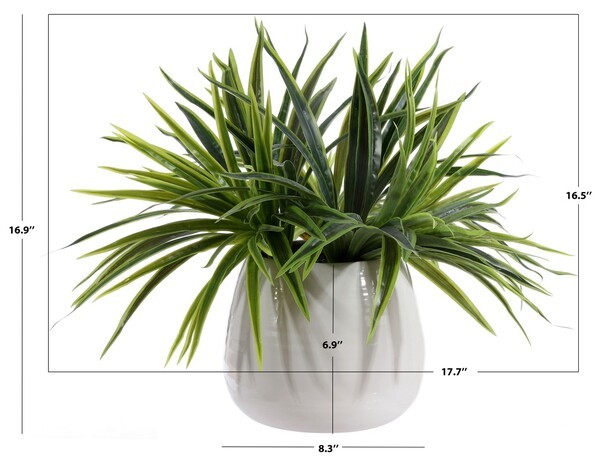 Safavieh FAUX 17″ POTTED ORCHID PLANT, Reduced Price 2172785087 FXP1012A