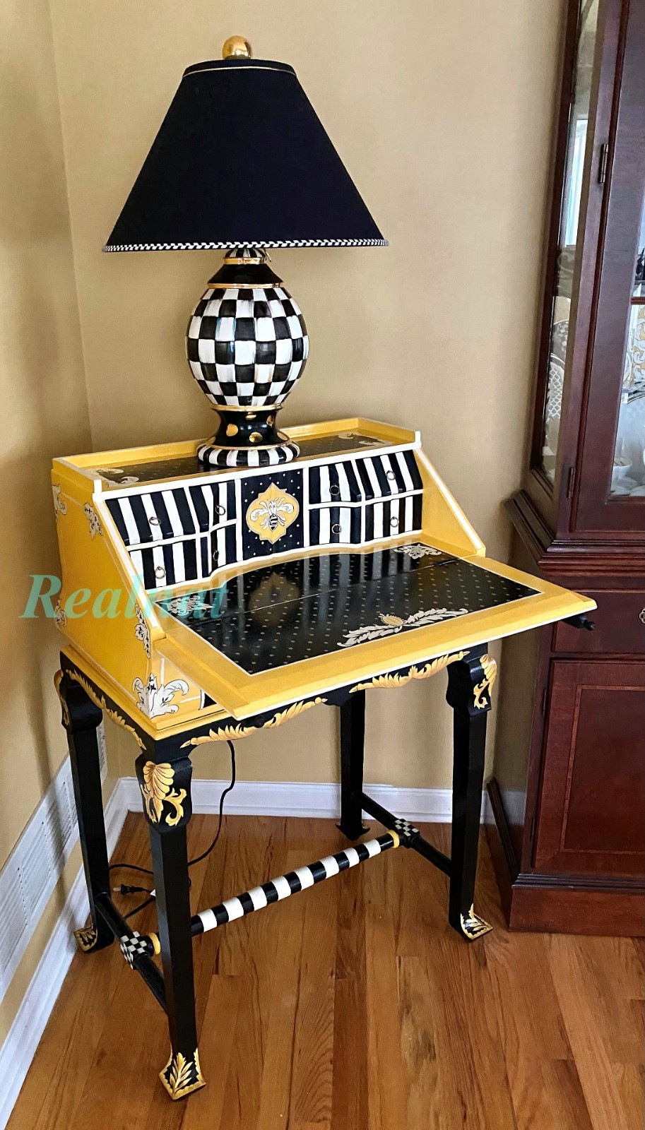 MacKenzie-Childs Worker Bee Writing Desk New
