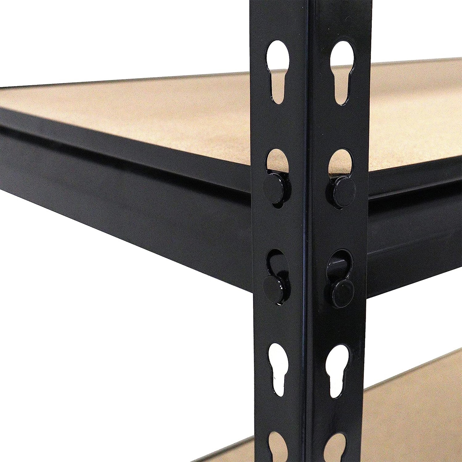 Juggernaut Storage 30″ x 60″ 5 Shelf Steel Utility Shelving Storage Unit, Black