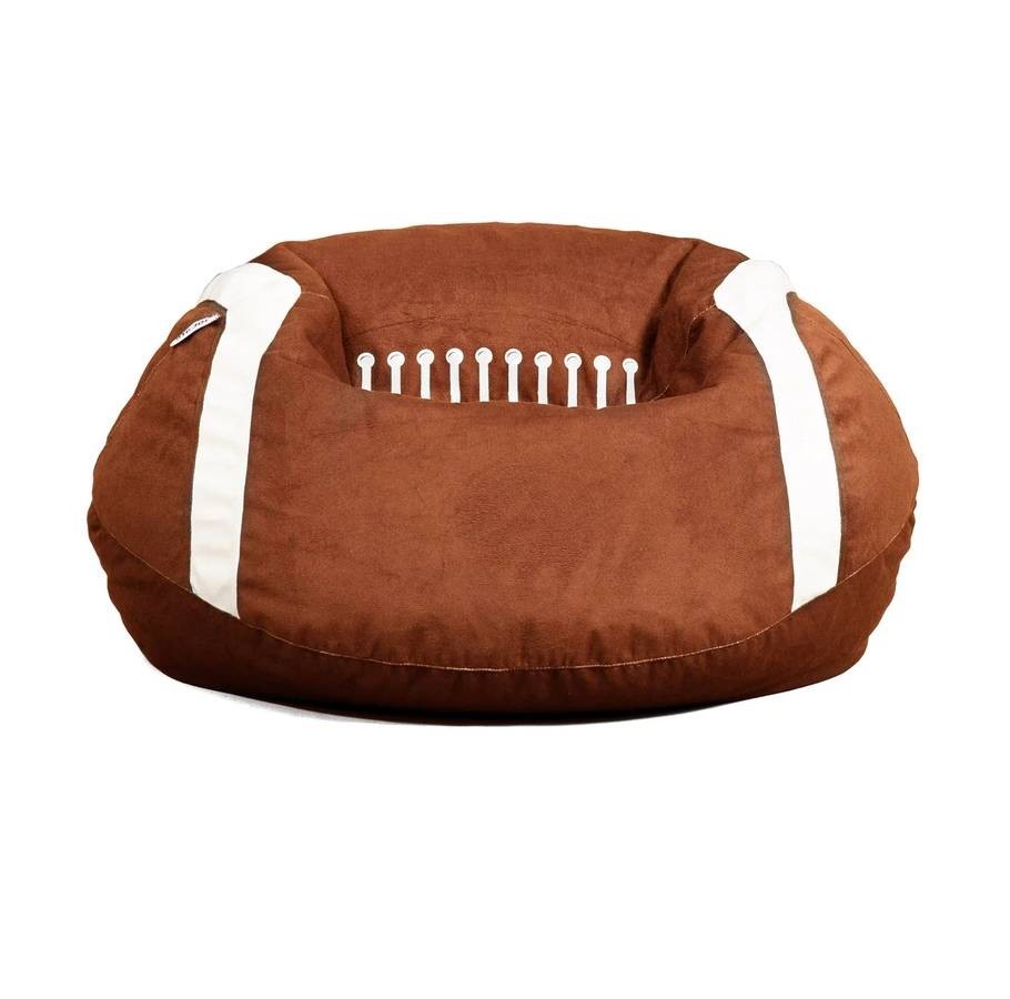 Big Joe Sports FootBall Bean Bag Chair Plush Soft Polyester (21D)