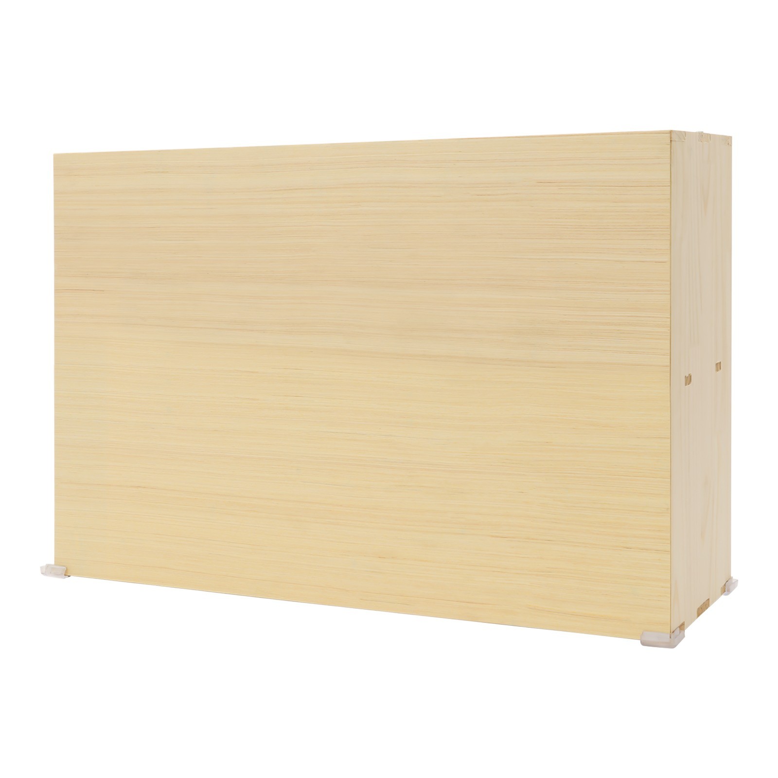 Solid Wood 6-Compartment Bookcase 90 × 30 × 60 cm Mortise And Tenon Shelf
