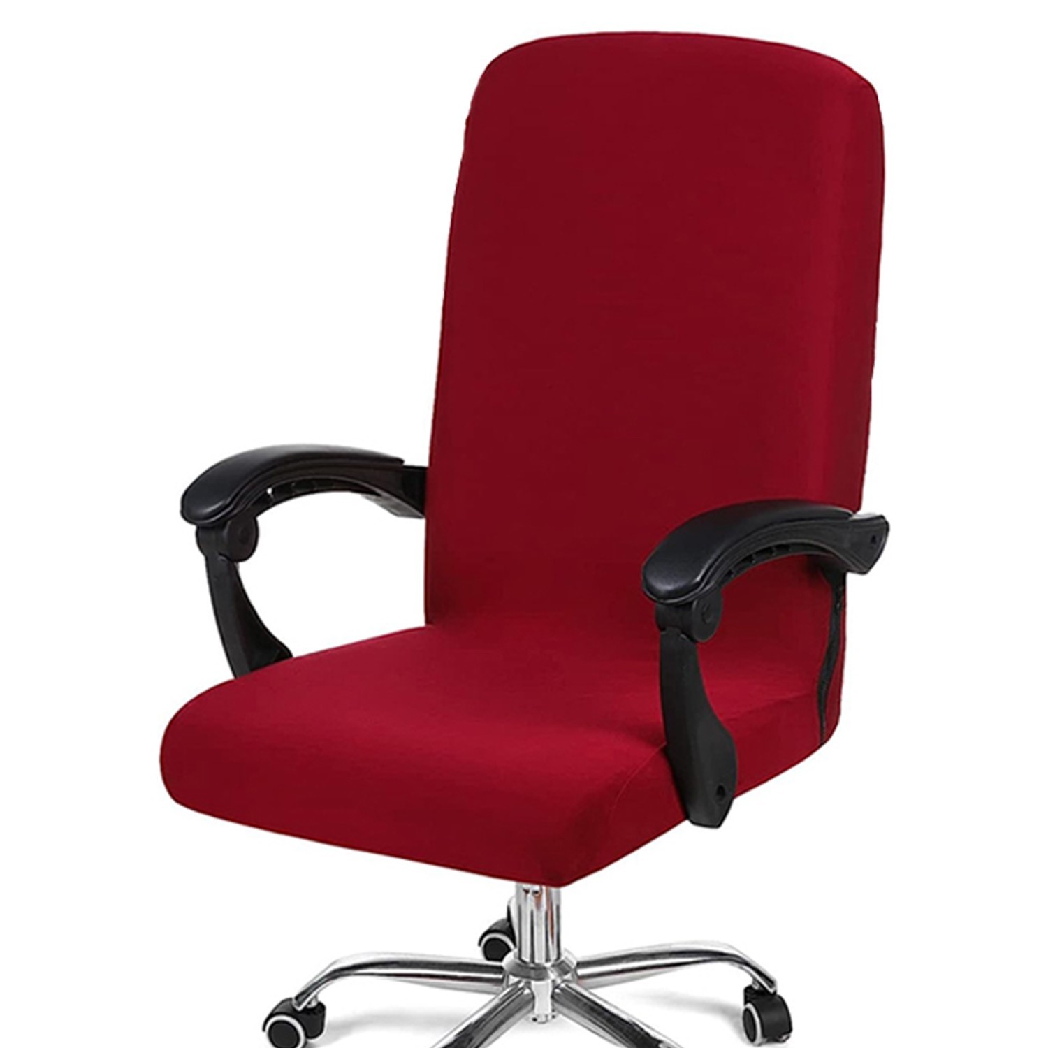 Stretch Printed Computer Office Chair Covers, Removable Washable Anti-Dust