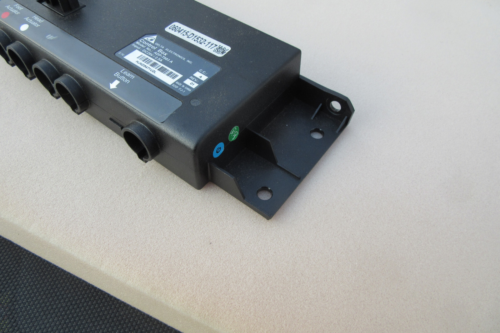 Tempurpedic Delta ADP-T003A adjustable bed base control box fully tested