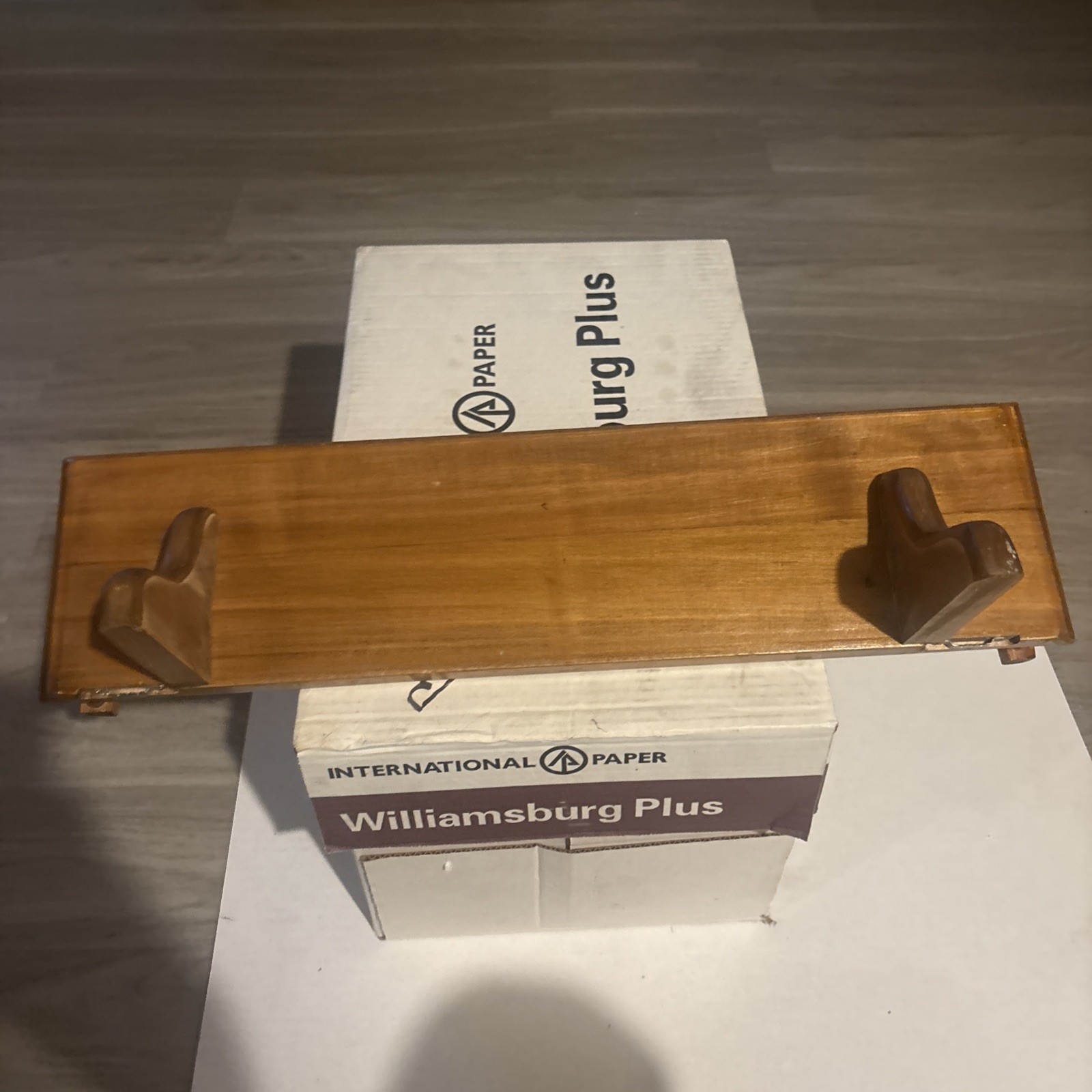 vintage wood Wall Shelf 22 1/2 Inches Long