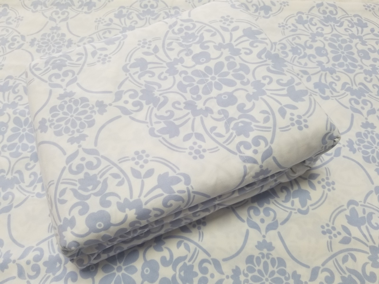 Cal King 6 POCKET SHEET SET hard side WATERBED Double Brushed Microfiber ❤ Blue
