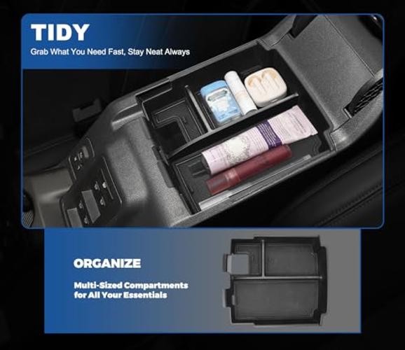 2026 Upgrade Center Console Organizer fit for 2025 2026 Ford Bronco 4 Single